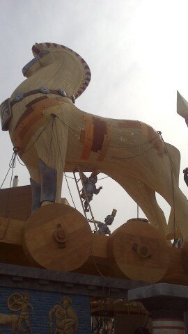 Visita a la falla de Valencia Na Jordana 2013