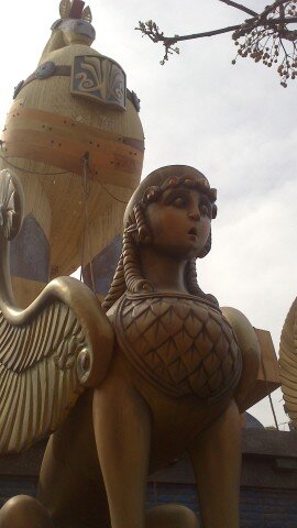 Visita a la falla de Valencia Na Jordana 2013