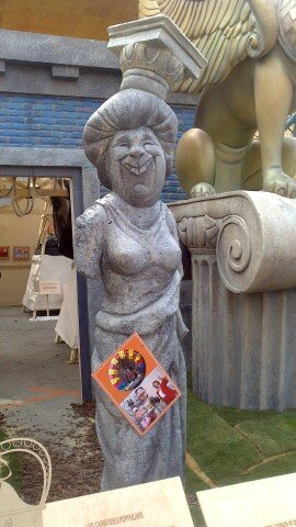 Visita a la falla de Valencia Na Jordana 2013