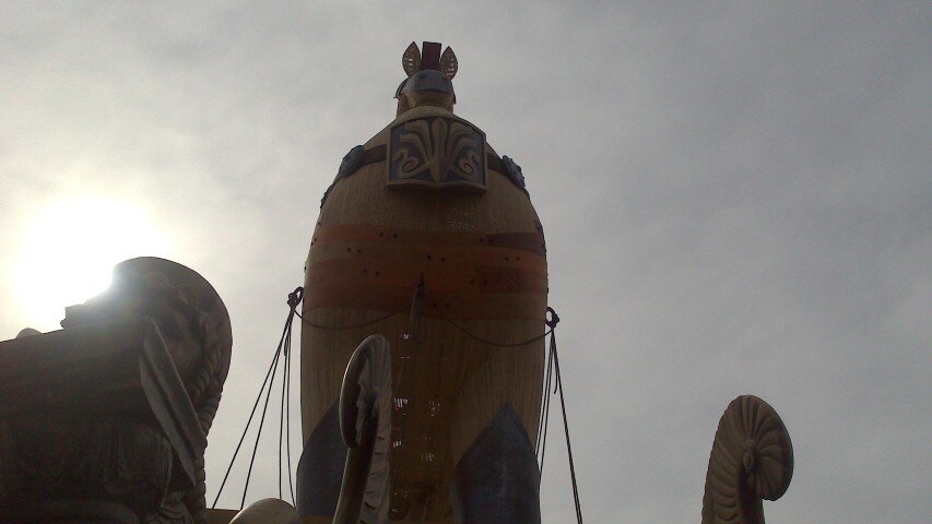 Visita a la falla de Valencia Na Jordana 2013