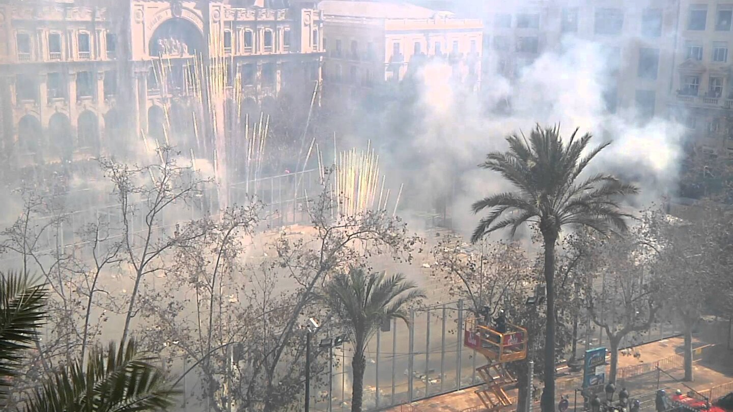 Mascletá Fallas de Valencia del 11 de Marzo