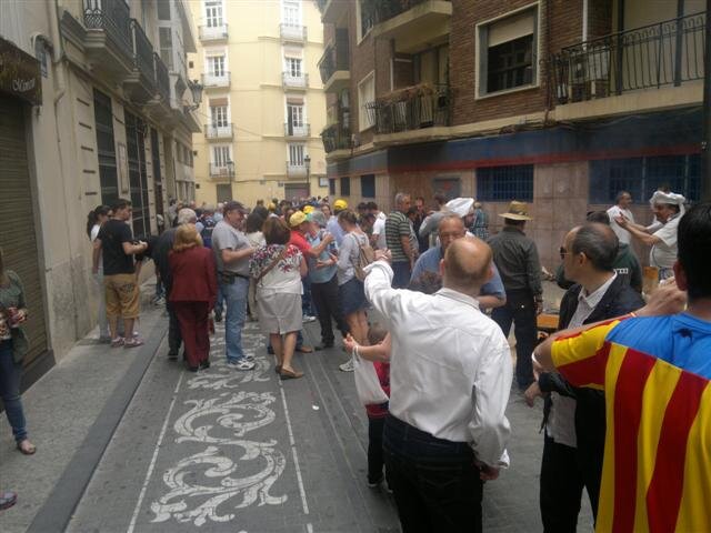 Paellas del sector la Seu – La Xerea – El Mercat