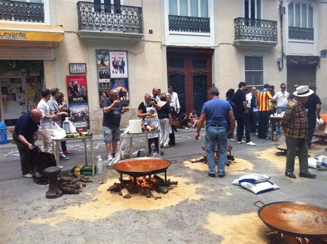 Paellas del sector la Seu – La Xerea – El Mercat