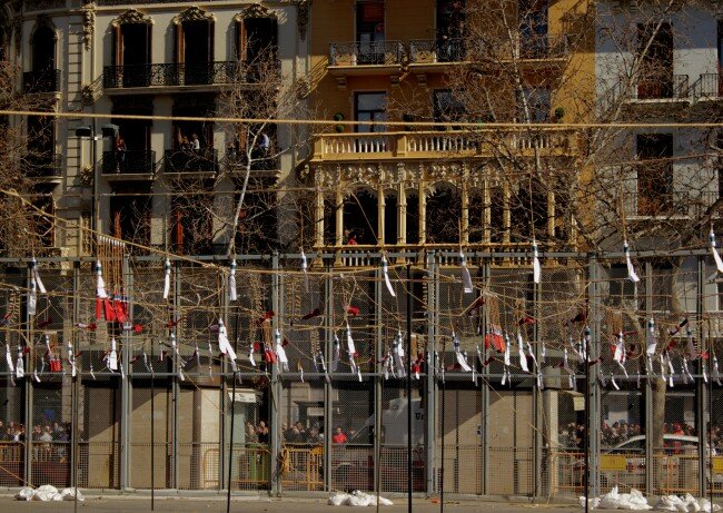 Impresionante galería fotográfica. Los Falleros dan la bienvenida a las Fallas de Valencia