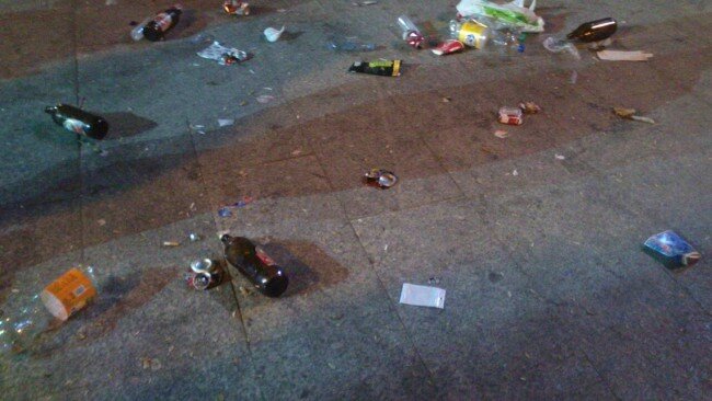 Poco civismo en la Crida de Valencia