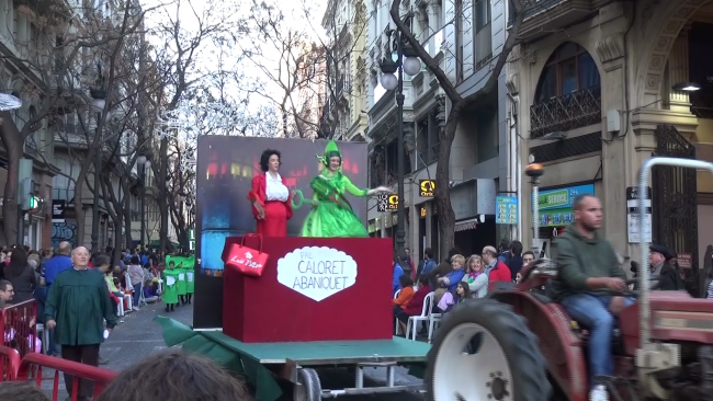 Fallas 2015 Galería y premios de la Cabalgata del Ninot