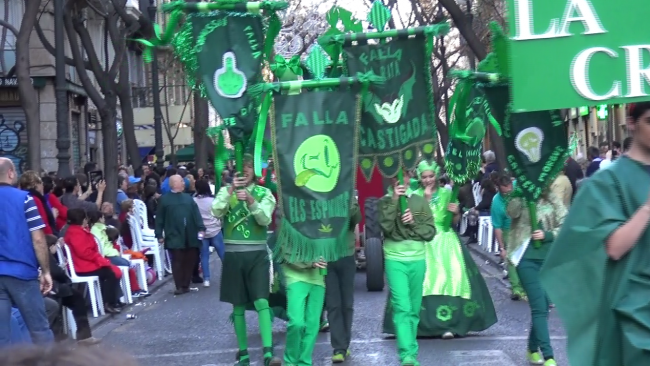 Fallas 2015 Galería y premios de la Cabalgata del Ninot
