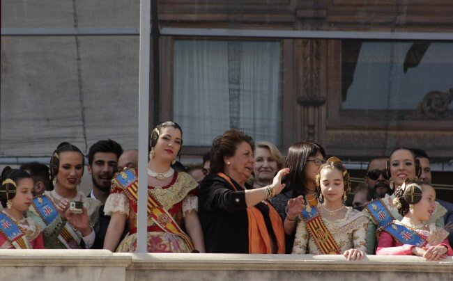 La #mascletà más colorida de las #fallas2015 @valenciacf