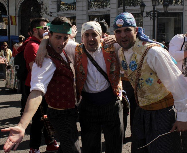 La #mascletà más colorida de las #fallas2015 @valenciacf