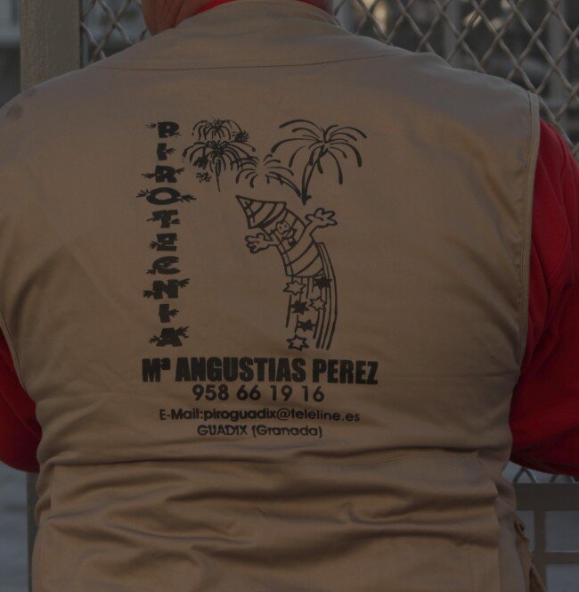 Mascletá del 5 de Marzo pirotecnia María Angustias de Guadix (Granada)