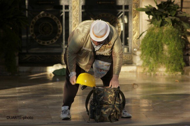 Mascletá del 5 de Marzo pirotecnia María Angustias de Guadix (Granada)