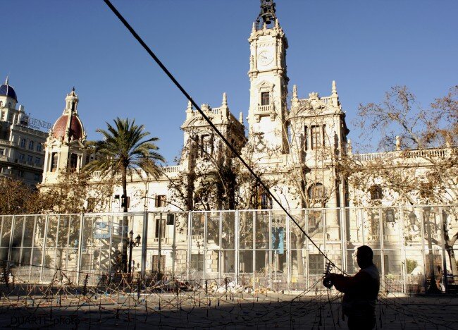 Mascletá del 5 de Marzo pirotecnia María Angustias de Guadix (Granada)