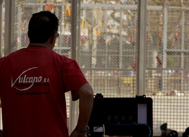 La #mascletà más colorida de las #fallas2015 @valenciacf