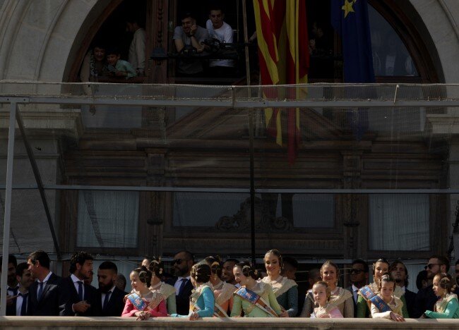 La #mascletà más colorida de las #fallas2015 @valenciacf