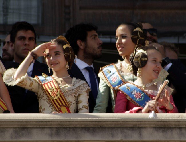 La #mascletà más colorida de las #fallas2015 @valenciacf