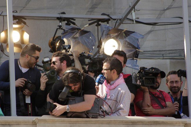 La #mascletà más colorida de las #fallas2015 @valenciacf