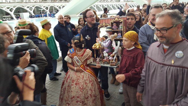 La Falla Sueca-Literato Azorín, ninot indultado infantil 2016