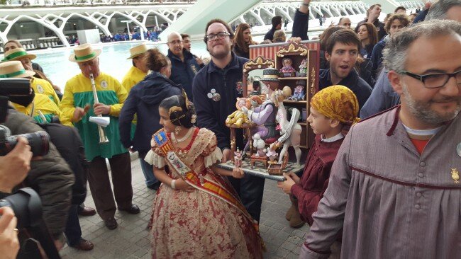 La Falla Sueca-Literato Azorín, ninot indultado infantil 2016