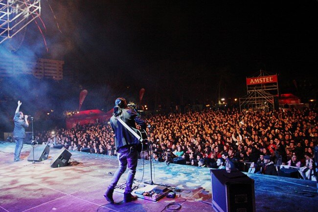Los conciertos de Fallas arrancan con aforo completo en el Amstel Fest