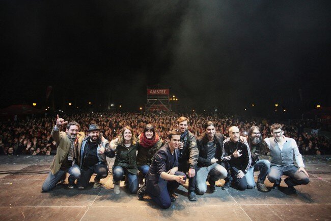 Los conciertos de Fallas arrancan con aforo completo en el Amstel Fest