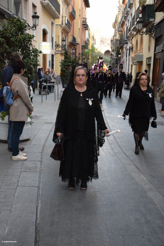 Els miracles de San Vicente Ferrer procesión del altar del Carmen y del Mercat