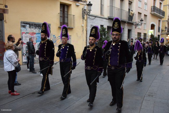 Els miracles de San Vicente Ferrer procesión del altar del Carmen y del Mercat