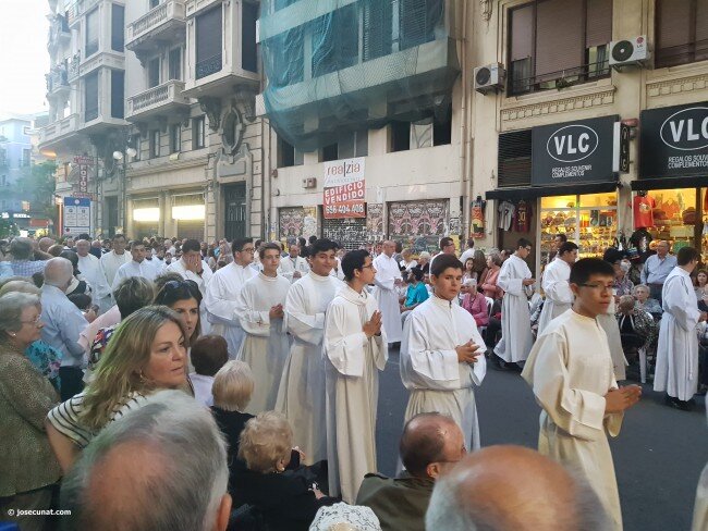 Solemne Procesión General en Honor de la Virgen de los Desamparados