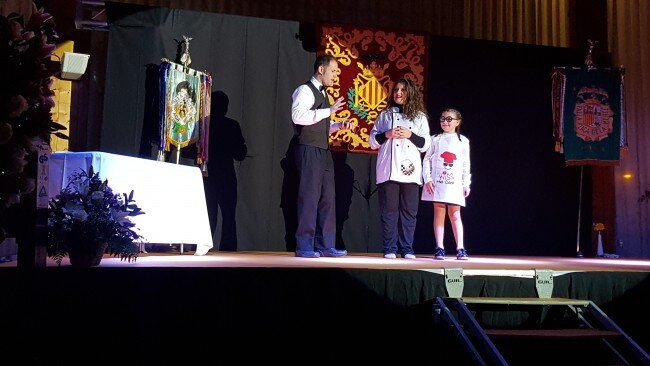  Solemne acto de Presentación de las Falleras Mayores de la falla de la Mercé