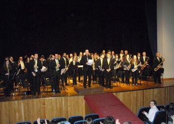 La Lira Saguntina interpreta los pasodobles dedicados a las Falleras Mayores 2018