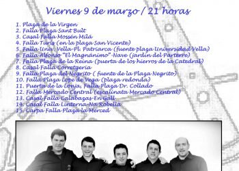 Cant d’estil, tabal y dolçaina por las calles de la Seu-Xerea-Mercat