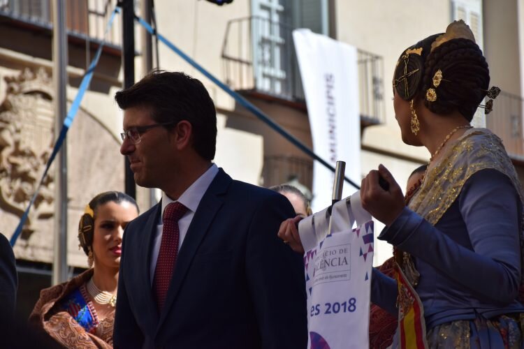 La Diputació de València celebra su tradicional recepción fallera