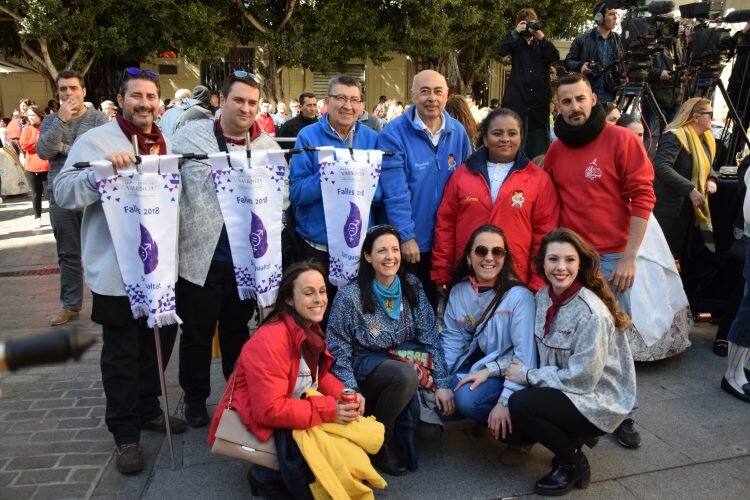 La Diputació de València celebra su tradicional recepción fallera