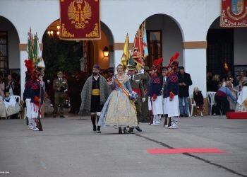 a XXX Edición de la Falla de las Fuerzas Armadas  y  Guardia Civil