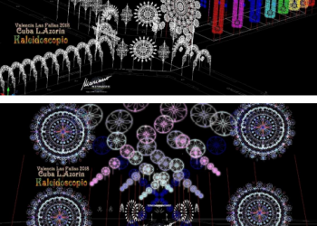 Horarios encendido iluminacion Falla Cuba