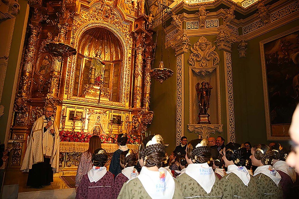 Visita a Santa Bárbara Patrona de los Pirotécnicos