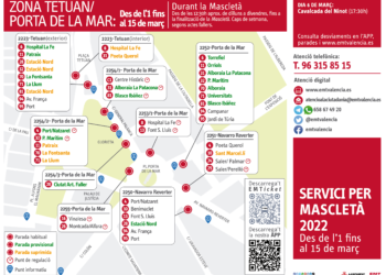 EMT inicia este fin de semana el dispositivo especial para Fallas