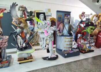 Exposición del Ninot 2022, en Museu de les Ciències